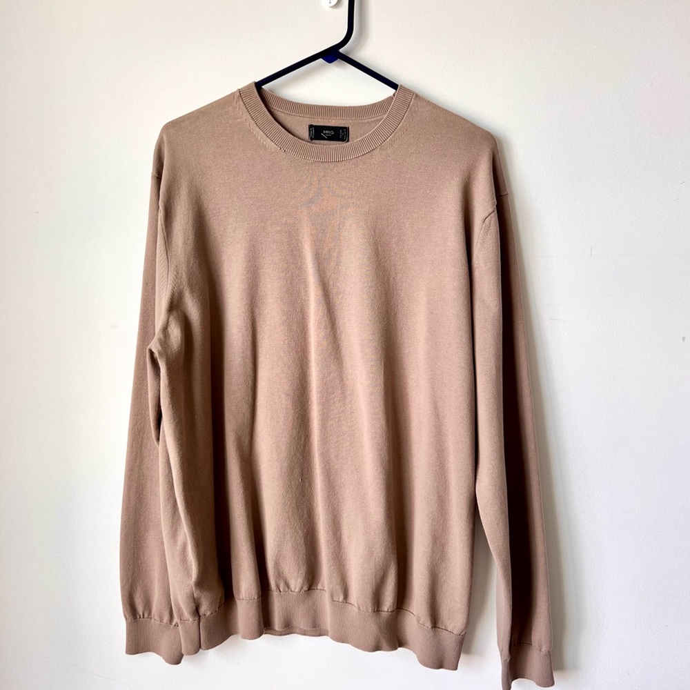 MNG MANGO Man Cotton Blend Crew Neck Pullover Sweater—SZ. XL - Picture 13 of 14